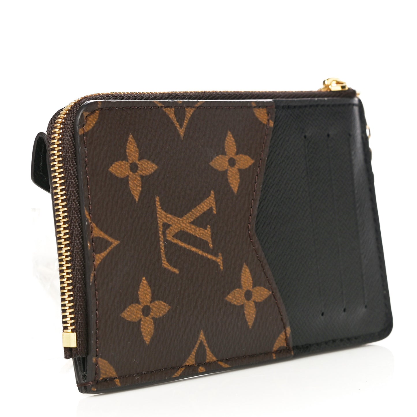 Monogram Recto Verso Card Holder Black