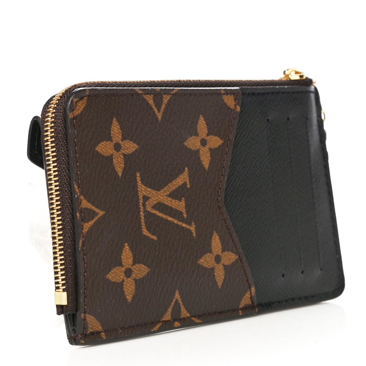 Louis Vuitton Monogram Recto Verso Card Holder Black 3 of 10