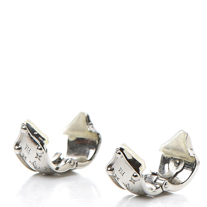 Louis Vuitton Nanogram Clip On Earrings 3 of 5
