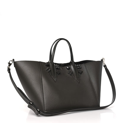 Christian Louboutin Calfskin Empire Spike Studded Small Cabachic Tote Rocket 3 of 9