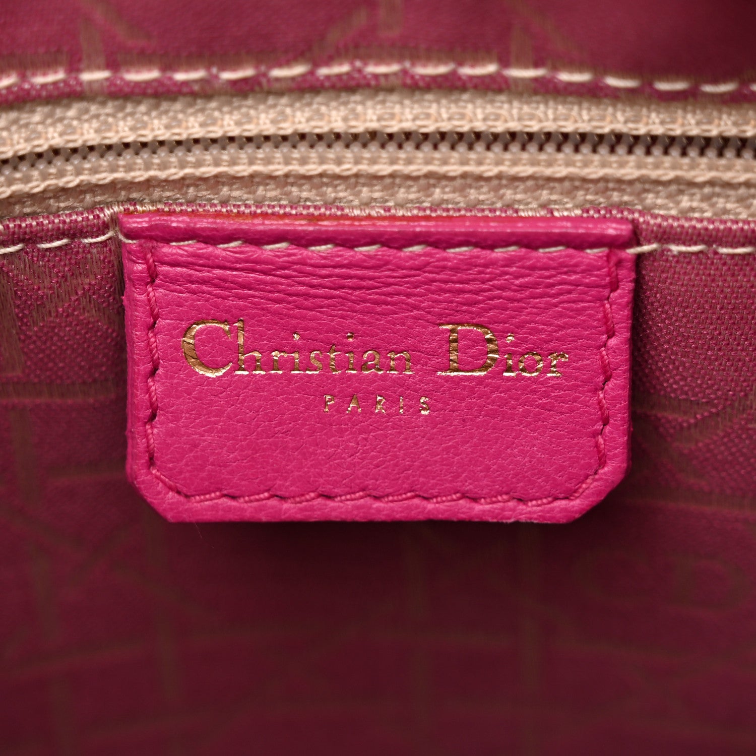 Christian Dior Lambskin Cannage Medium Lady Dior Pink 6 of 30