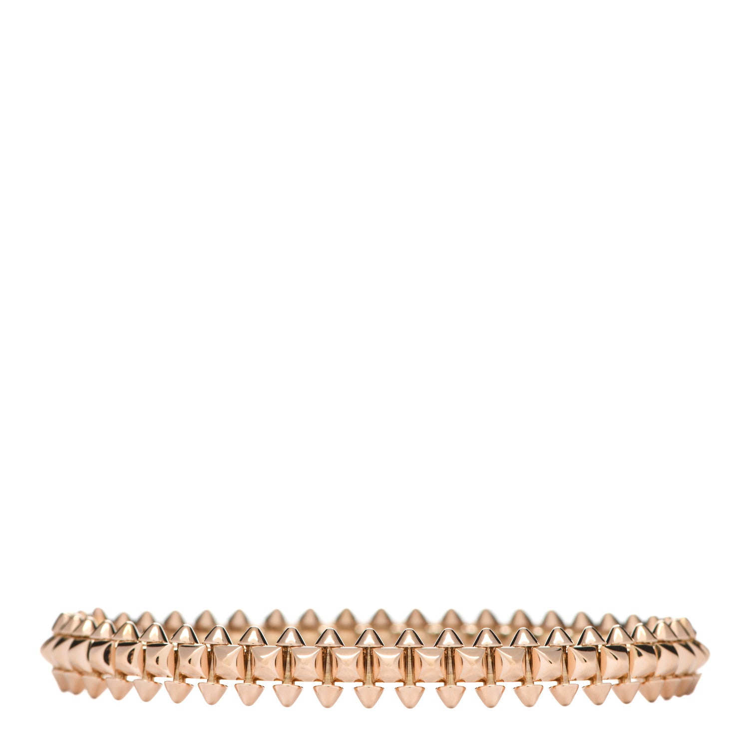 Cartier 18K Pink Gold Medium Clash De Cartier Bracelet 17 1 of 4