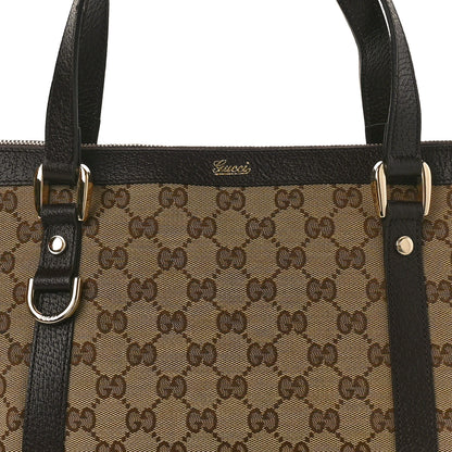 Gucci Monogram Medium Abbey Tote Brown 8 of 10