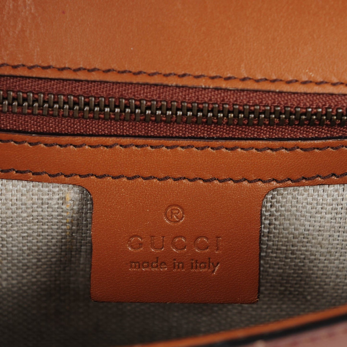 Calfskin Medium Lady Web Shoulder Bag Cuir