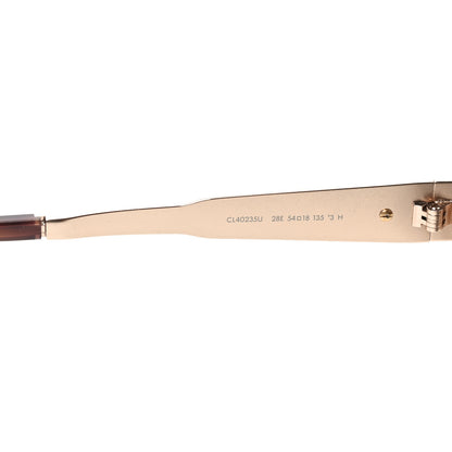 Celine Metal Triomphe 01 Sunglasses CL40235U Rose Gold Brown 6 of 7