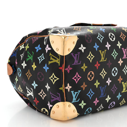 Louis Vuitton Monogram Multicolor Speedy 30 Black 8 of 11
