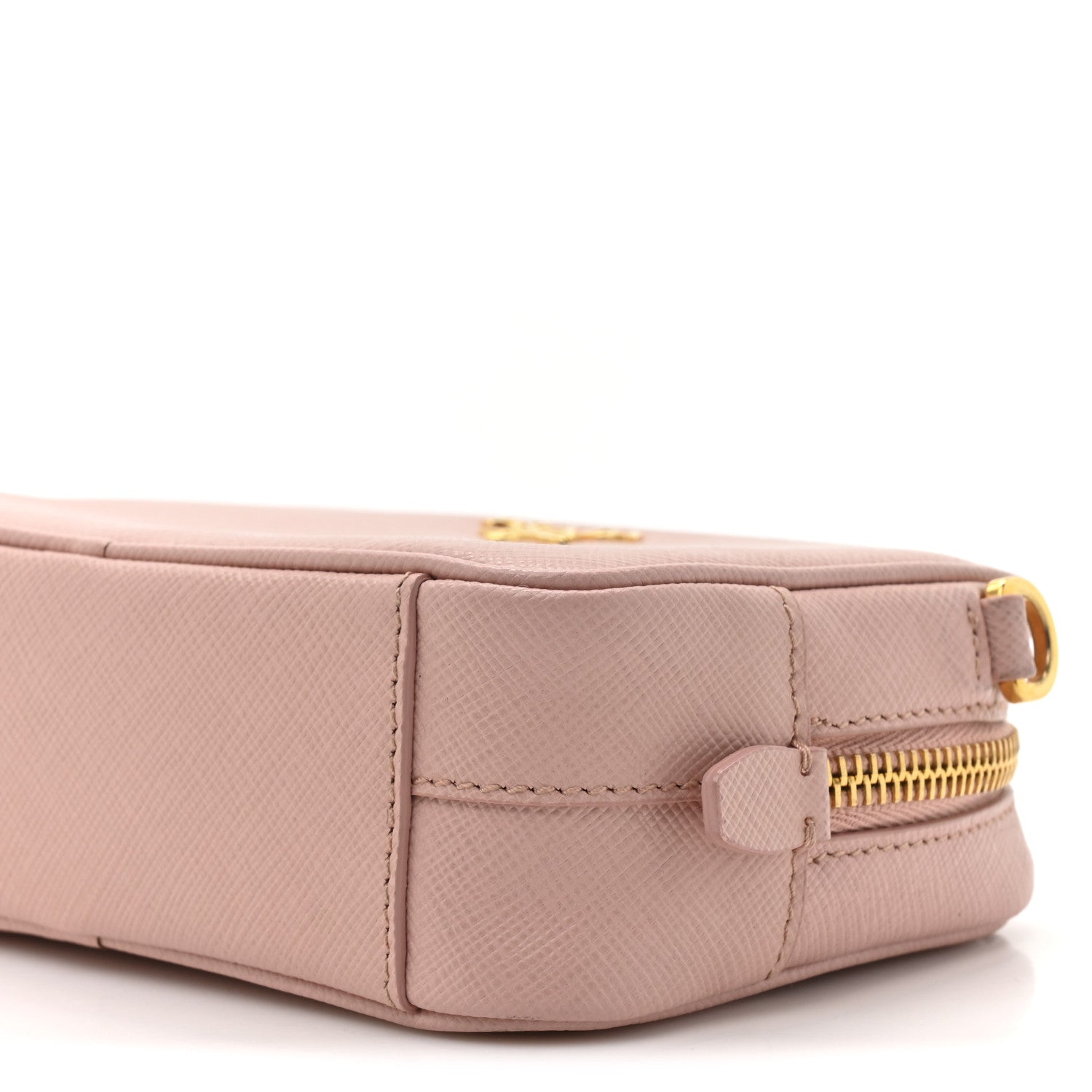 Prada Saffiano Lux Mini Camera Crossbody Bag Orchidea 8 of 12