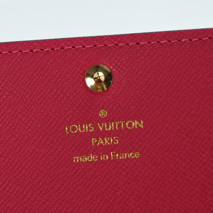 Louis Vuitton Monogram 2015 Christmas Animation Sarah Wallet Hibiscus 5 of 6