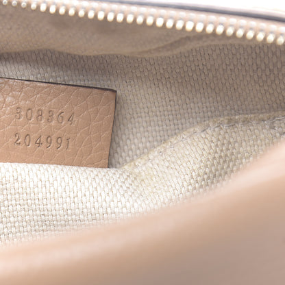 Gucci Pebbled Calfskin Small Soho Disco Bag Rose Beige 7 of 11
