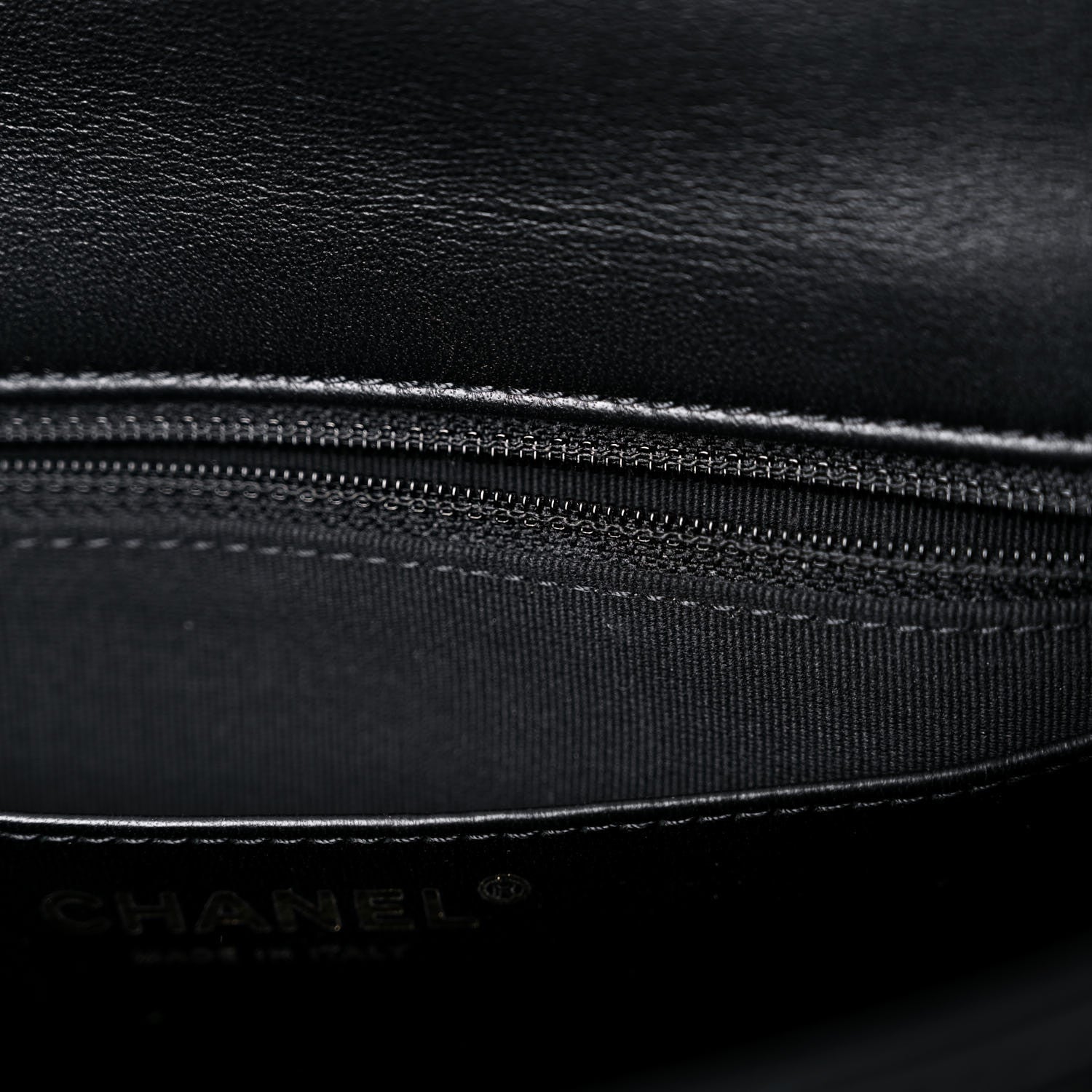 Chanel Lambskin Quilted Large CC Funky Town Flap Black 11 of 15