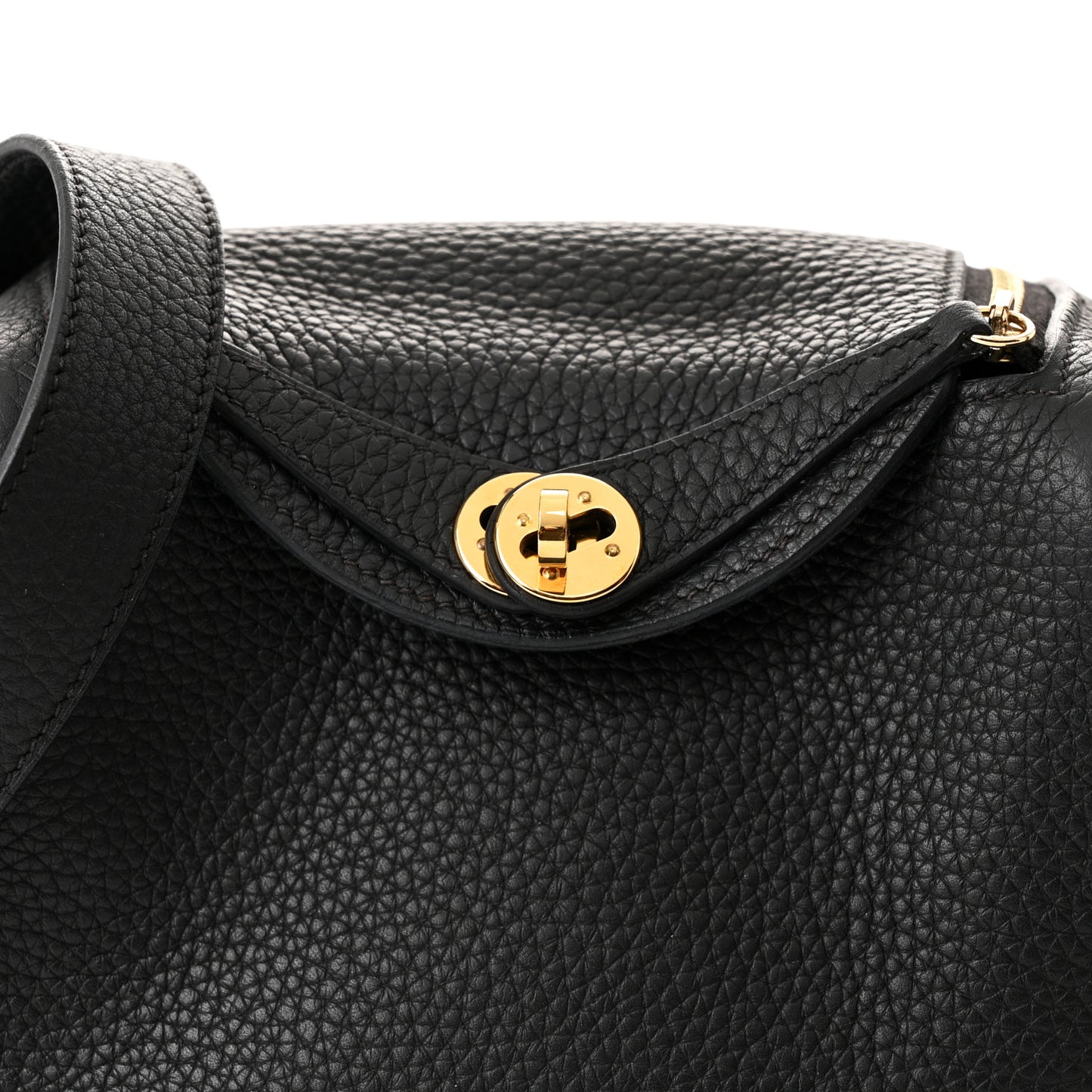 Taurillon Clemence Mini Lindy 20 Black