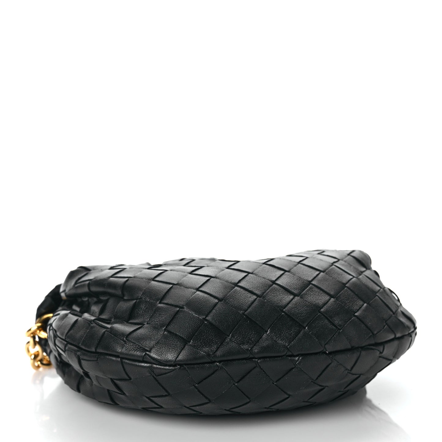 Nappa Intrecciato Mini Chain Jodie Black