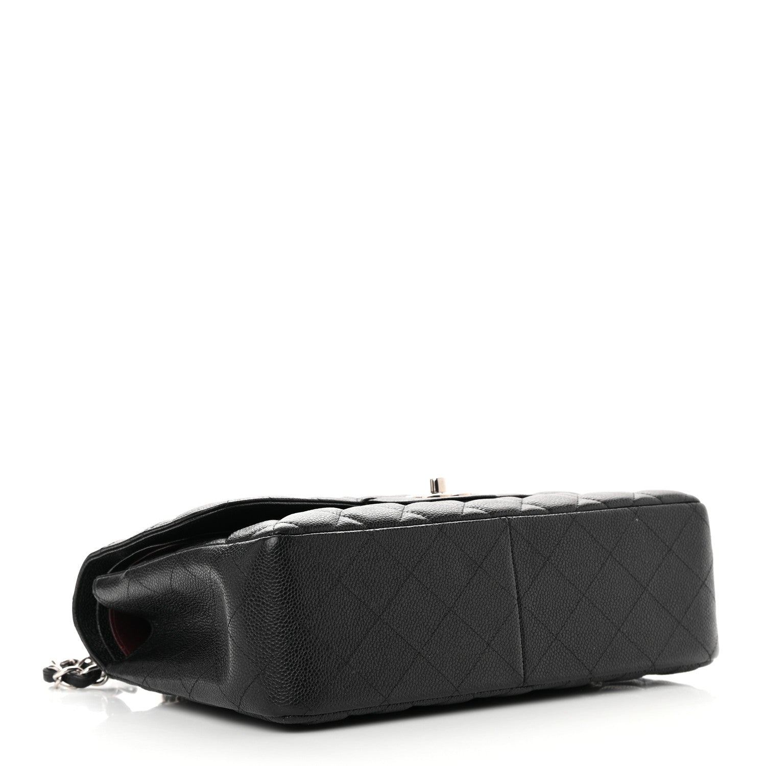 Chanel Caviar Quilted Jumbo Double Flap Black 4 of 14