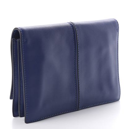 Valentino Garavani Vitello My Own Code Clutch Royal 3 of 10