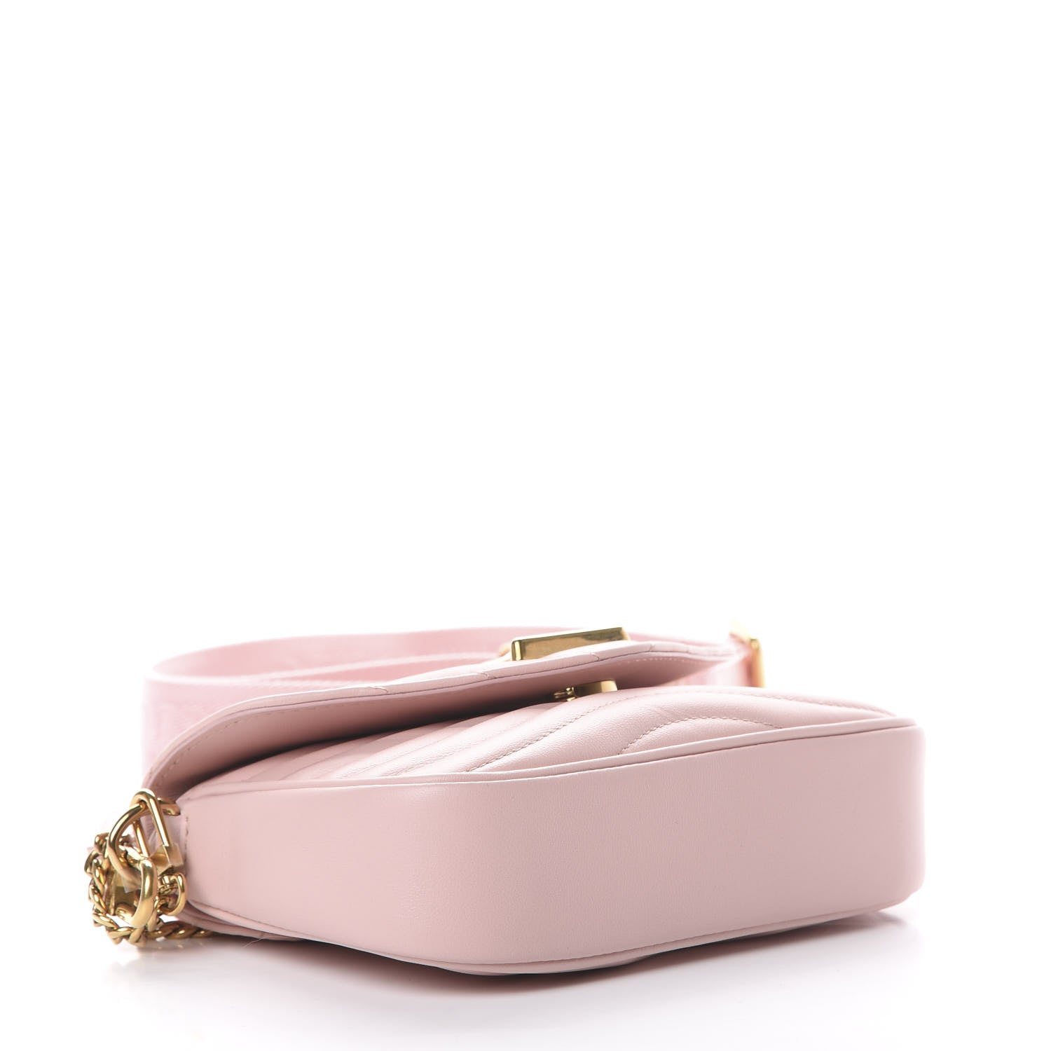 Louis Vuitton Calfskin New Wave Multi Pochette Rose Ballerine 3 of 9