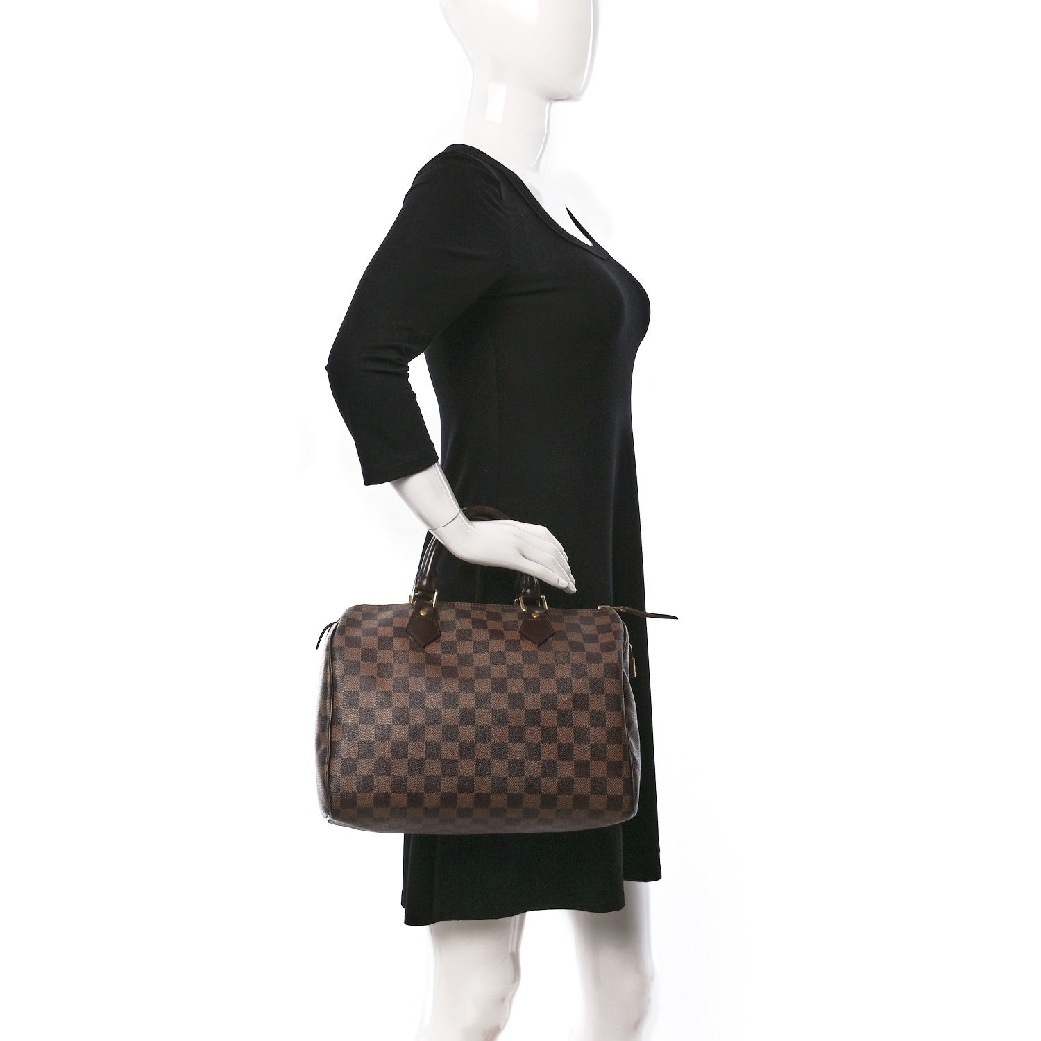 Louis Vuitton Damier Ebene Speedy 30 2 of 8