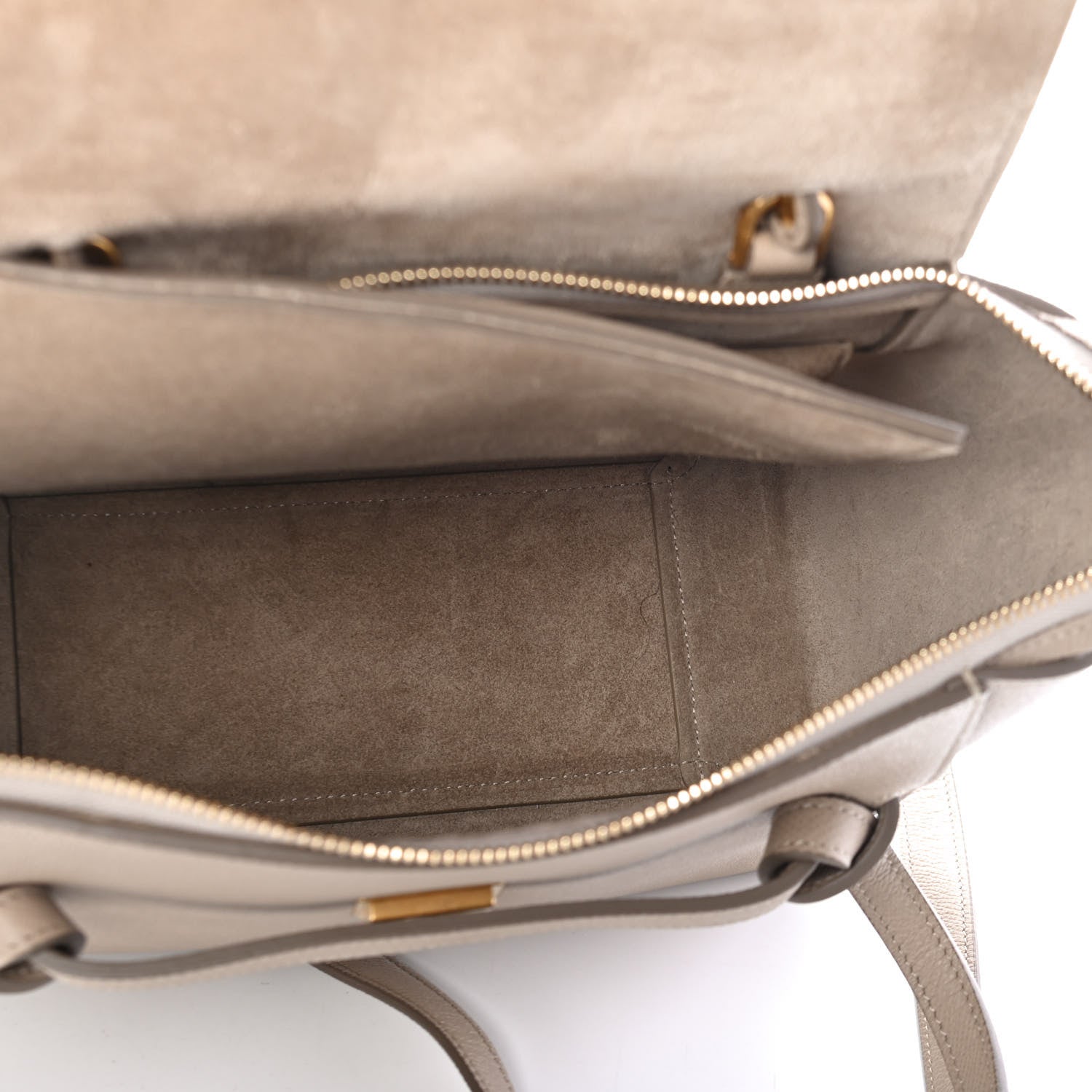 Celine Grained Calfskin Micro Belt Bag Light Taupe 4 of 4