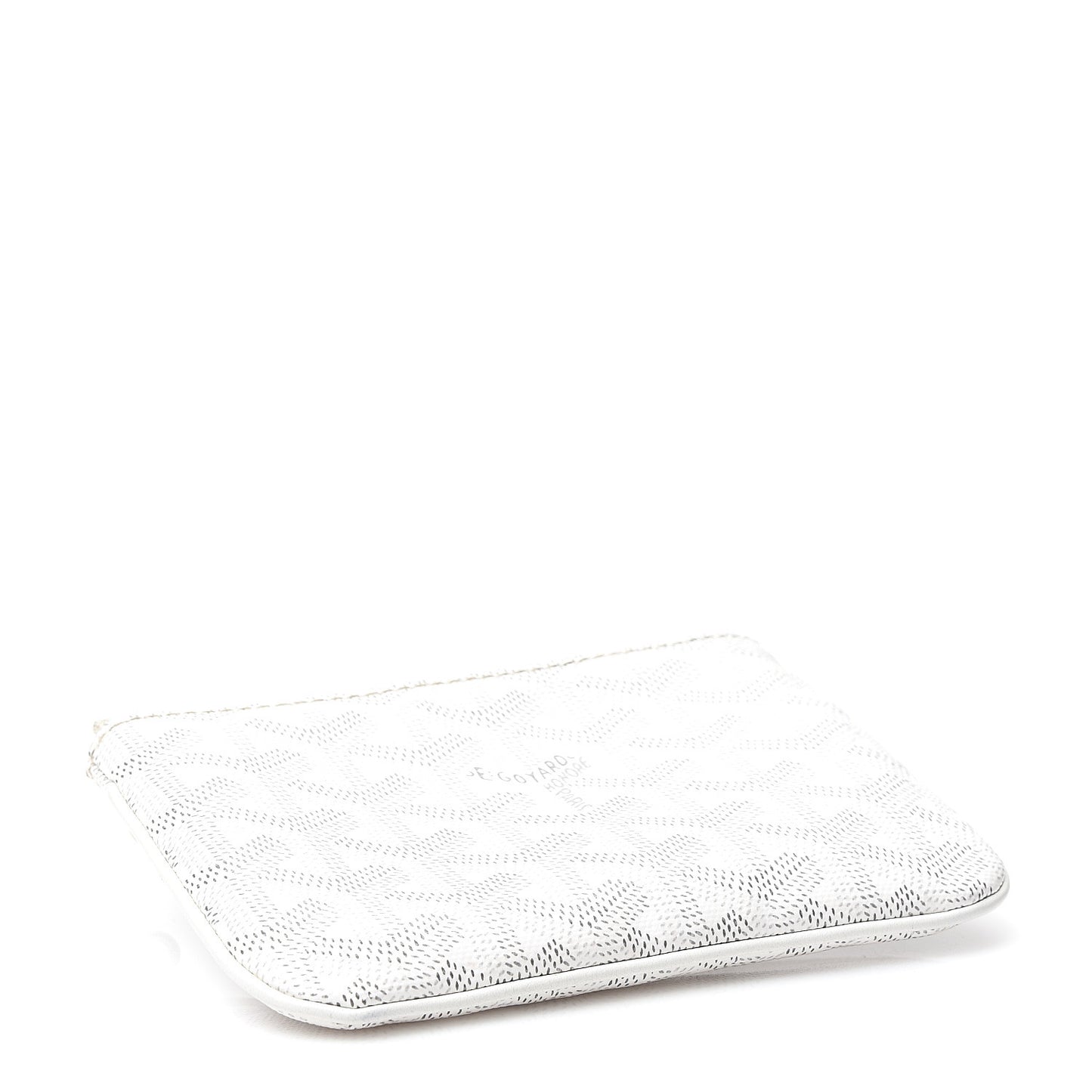 Goyardine Mini Senat Pochette White