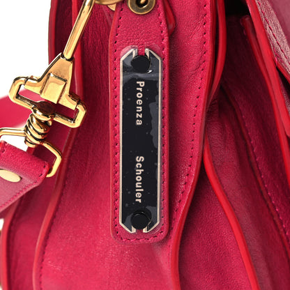 Proenza Schouler Lambskin Medium PS1 Satchel Red 6 of 10