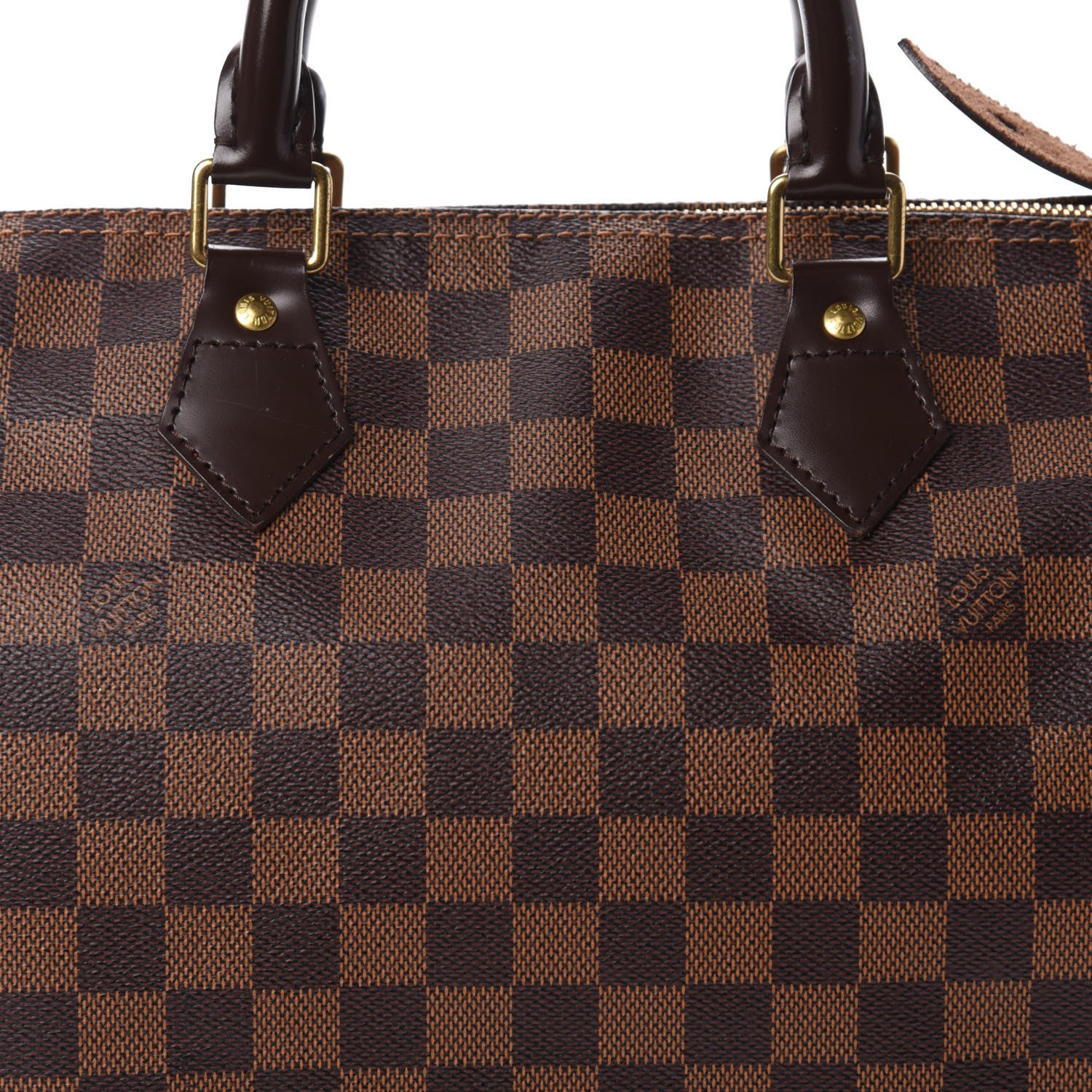Louis Vuitton Damier Ebene Speedy 30 7 of 9