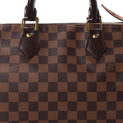 Louis Vuitton Damier Ebene Speedy 30 7 of 9