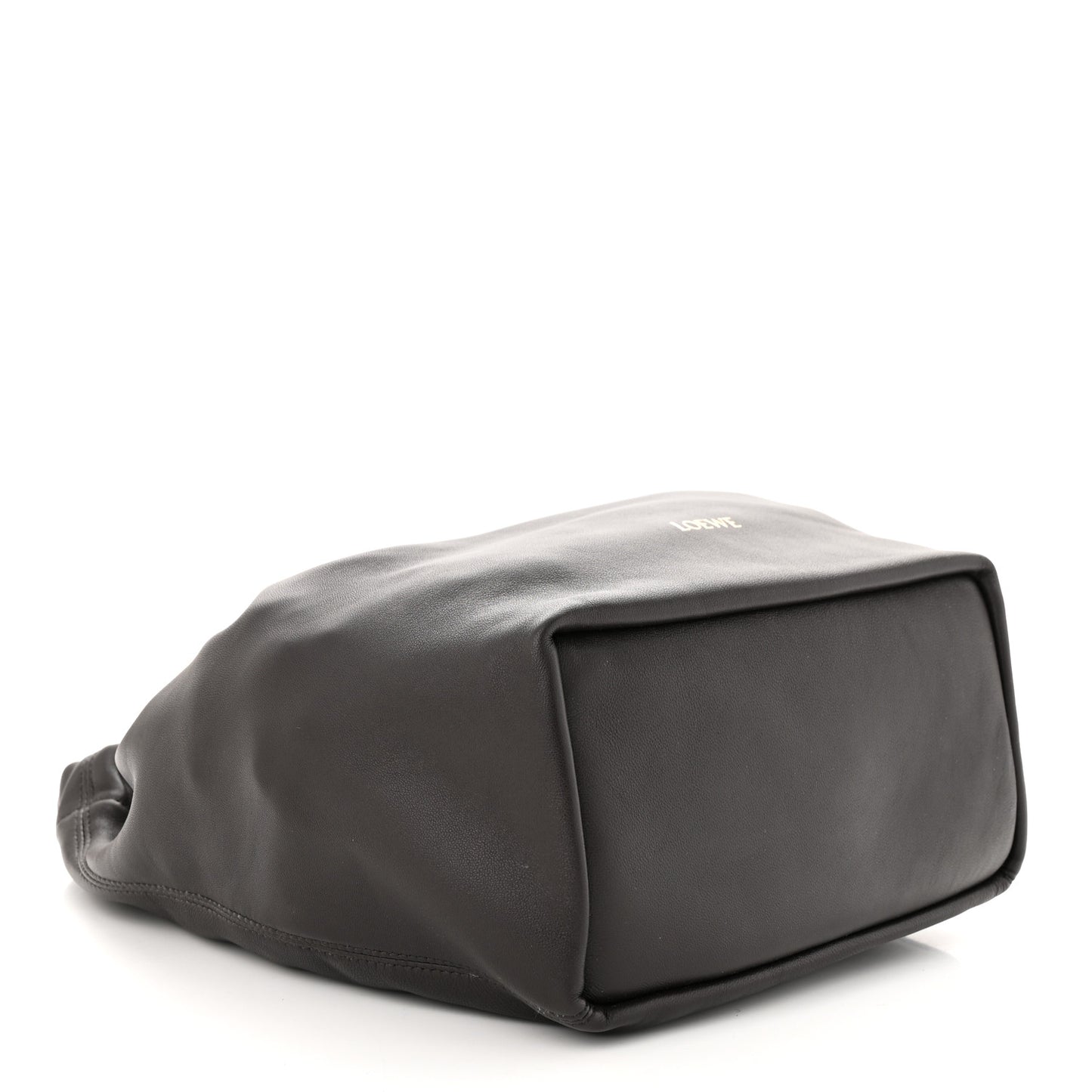 Nappa Small Squeeze Bag Dark Brown