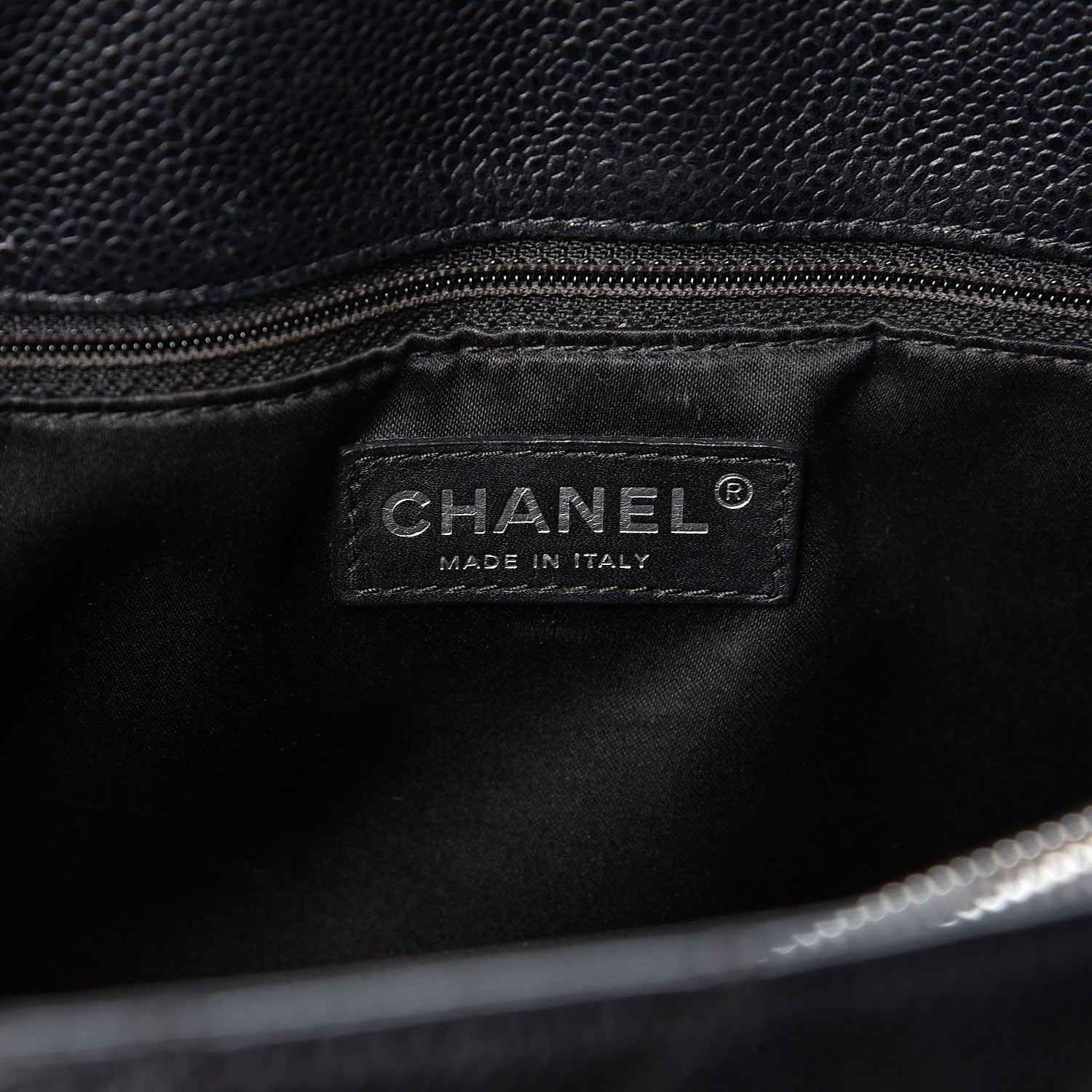 Chanel Caviar Quilted Grand Shopping Tote GST Black 5 of 11