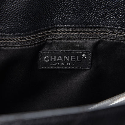 Chanel Caviar Quilted Grand Shopping Tote GST Black 5 of 11