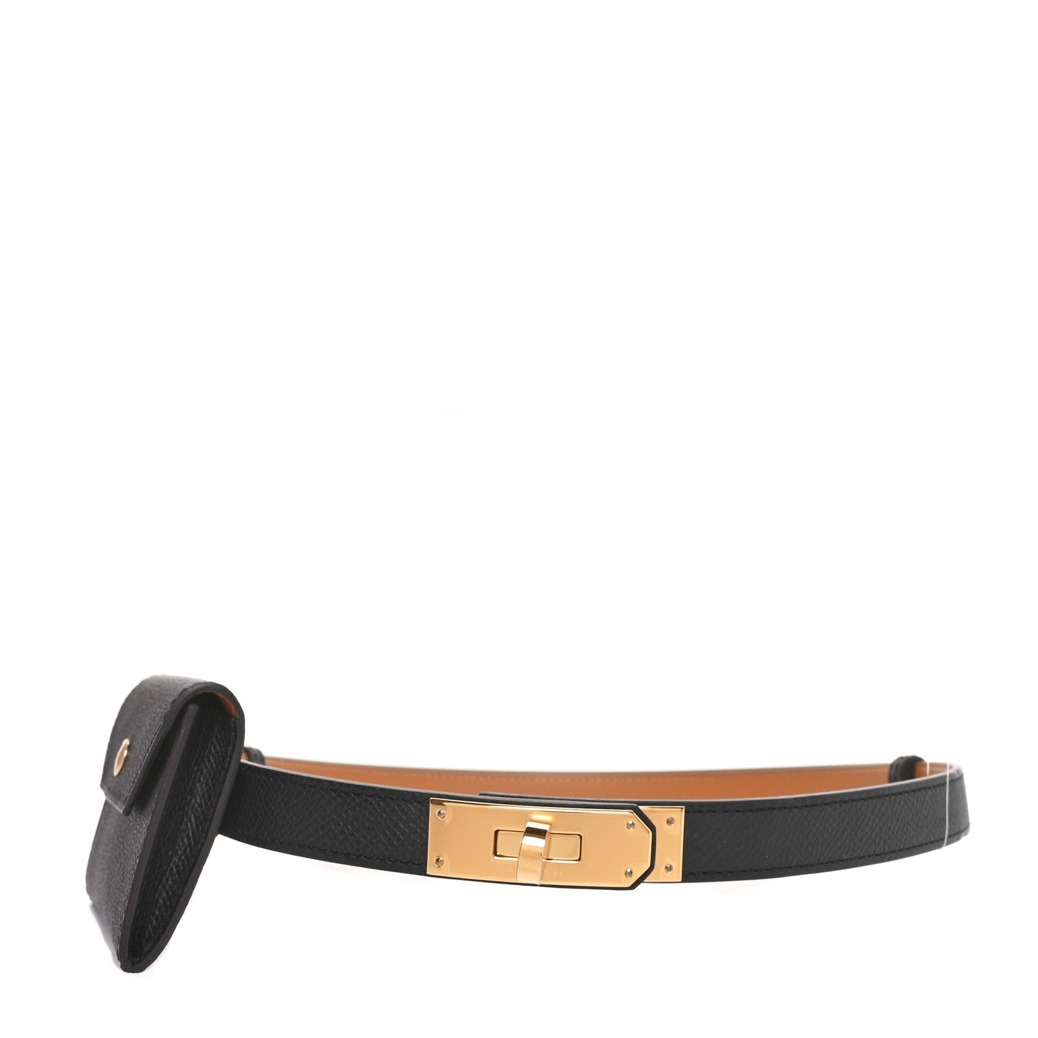 Hermes Epsom Kelly Pocket Belt Black 1 of 6
