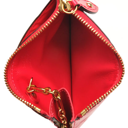 Louis Vuitton Vernis Key Pouch Hot Pink 5 of 6