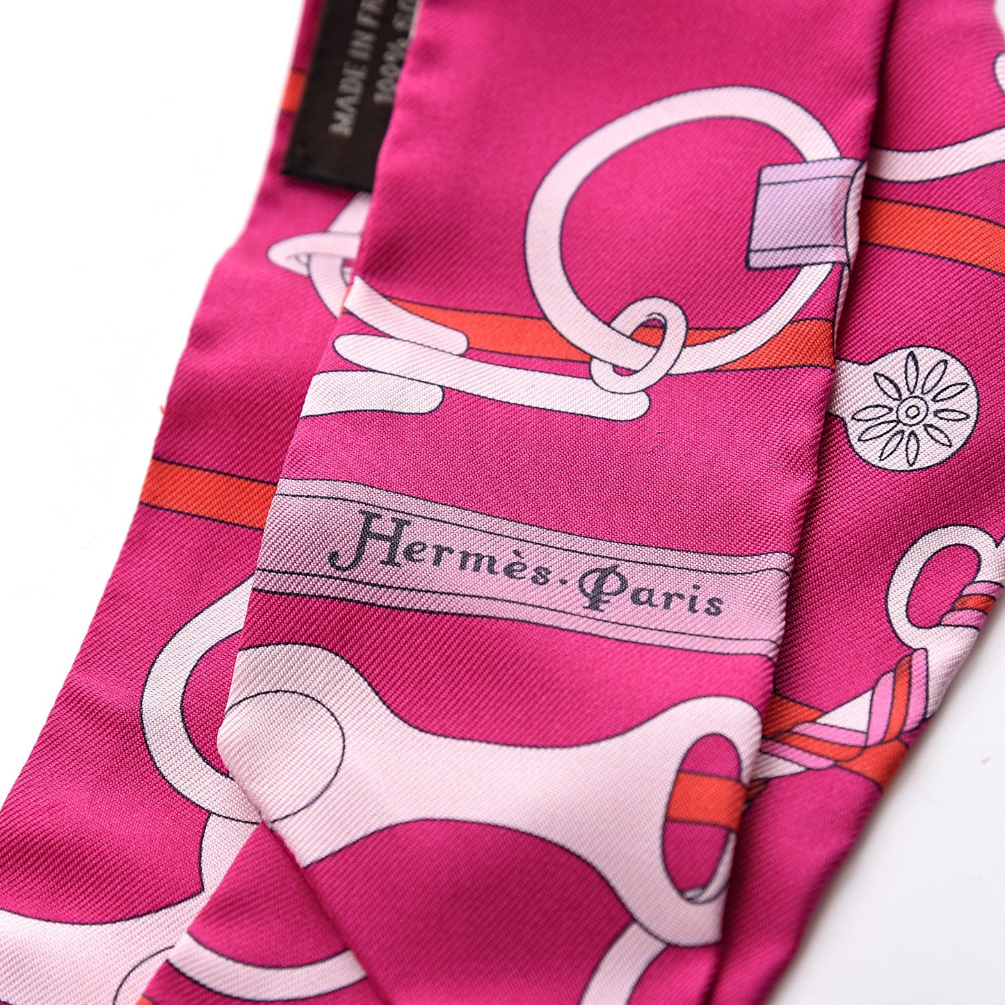 Silk Panoplie Equestre Twilly Fuchsia Rose Rouge