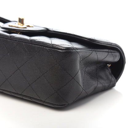 Chanel Caviar Quilted Mini Rectangular Flap Black 9 of 10
