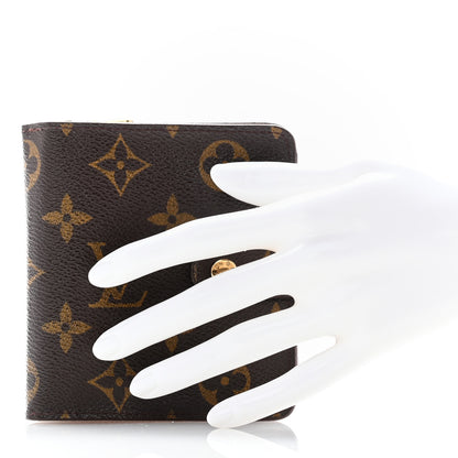 Louis Vuitton Monogram Compact Zippe Zipped Wallet 2 of 10