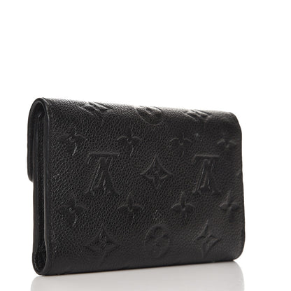 Louis Vuitton Empreinte Compact Curieuse Wallet Black 3 of 6
