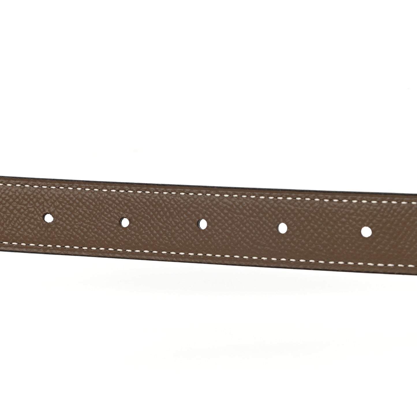 Epsom Swift 24mm Mini H Belt 85 34 Etoupe Black