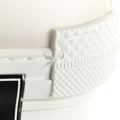 Christian Dior Canvas Mens B23 High Top Sneakers 42.5 White 10 of 10