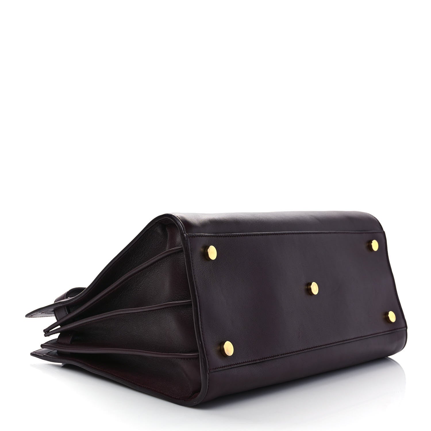 Saint Laurent Calfskin Small Sac De Jour Amarena 4 of 8