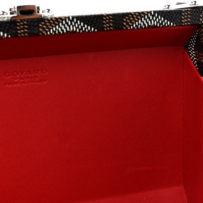 Goyard Goyardine Minaudiere Trunk Bag Black 11 of 14
