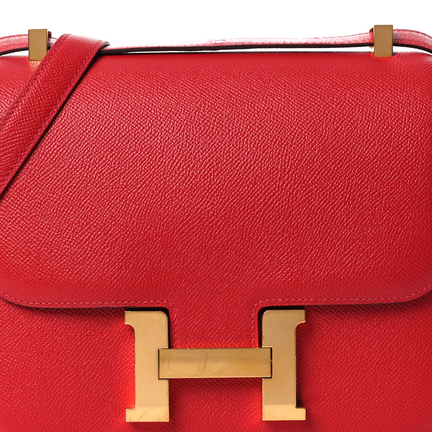 Hermes Epsom Constance 24 Rouge Casaque 8 of 13
