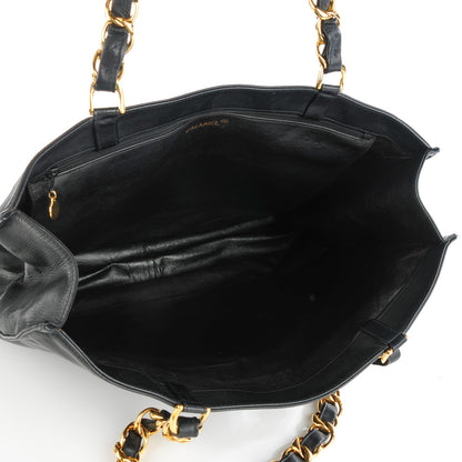 Chanel Lambskin Jumbo Shoulder Bag Black 5 of 8