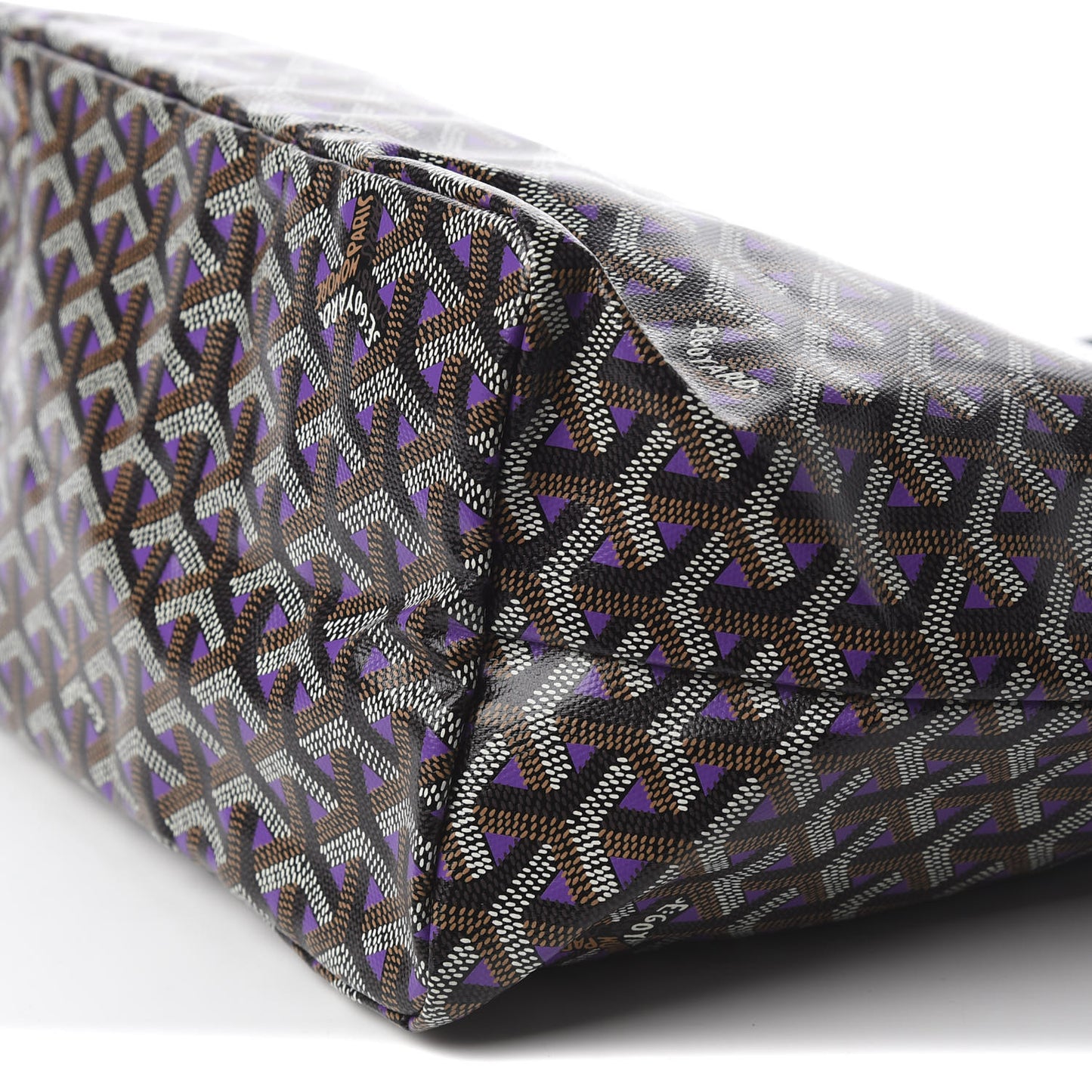 Goyardine Saint Louis Claire Voie PM Black Violet