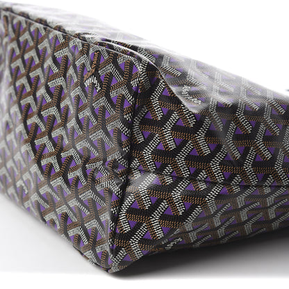 Goyard Goyardine Saint Louis Claire Voie PM Black Violet 7 of 9