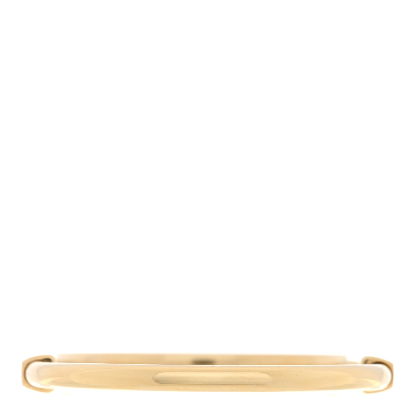 18K Yellow Gold Tiffany Lock Bangle Bracelet