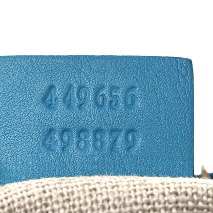 Gucci Soft Microguccissima Small Zippered Satchel Deep Cobalt 7 of 9