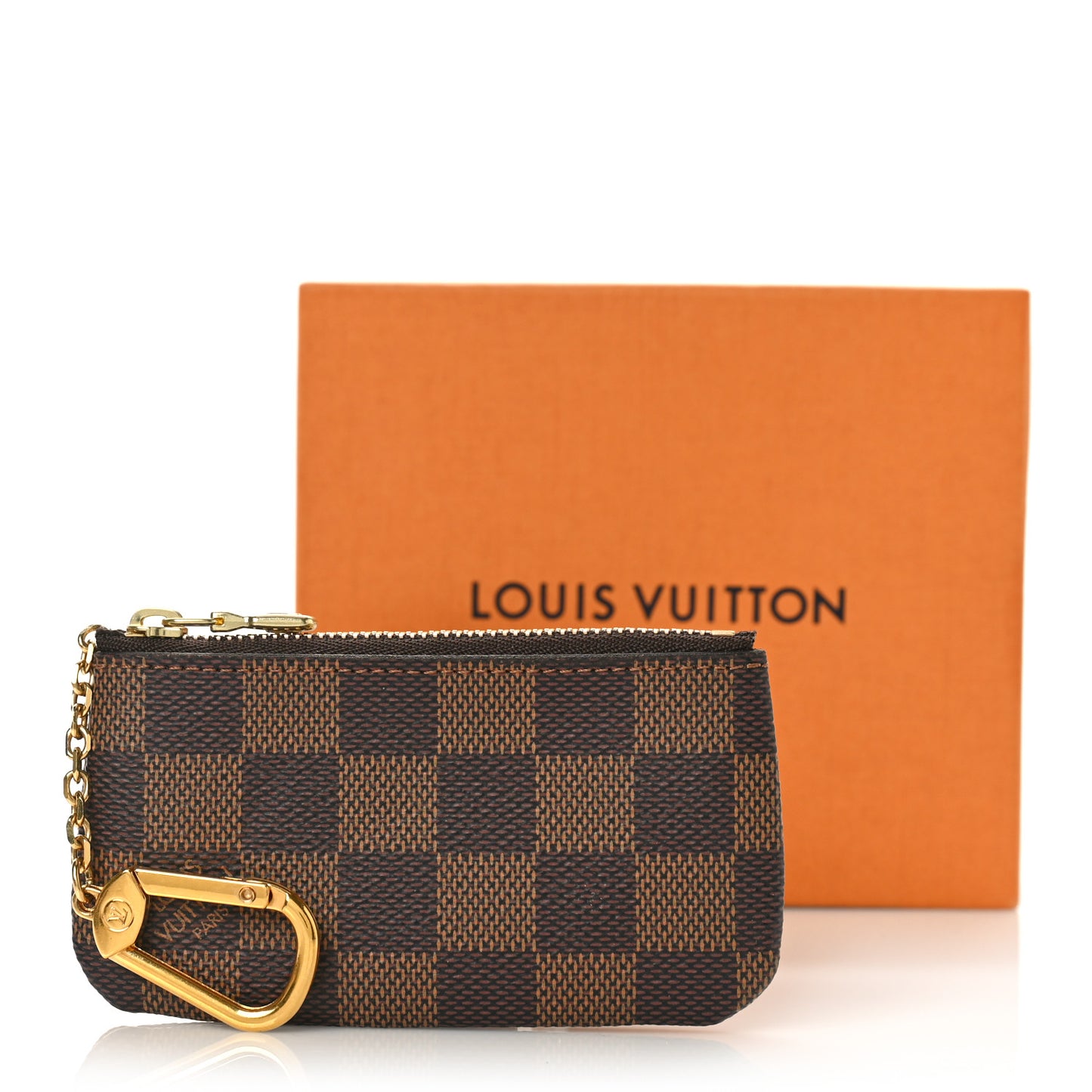 Damier Ebene Key Pouch