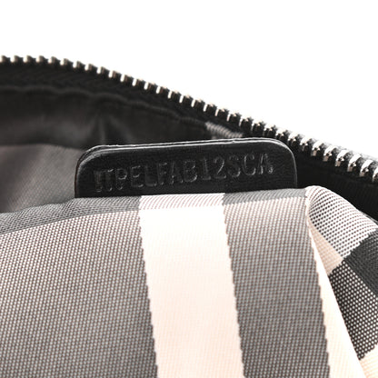 Burberry Calfskin Drawstring Tote Black 8 of 12