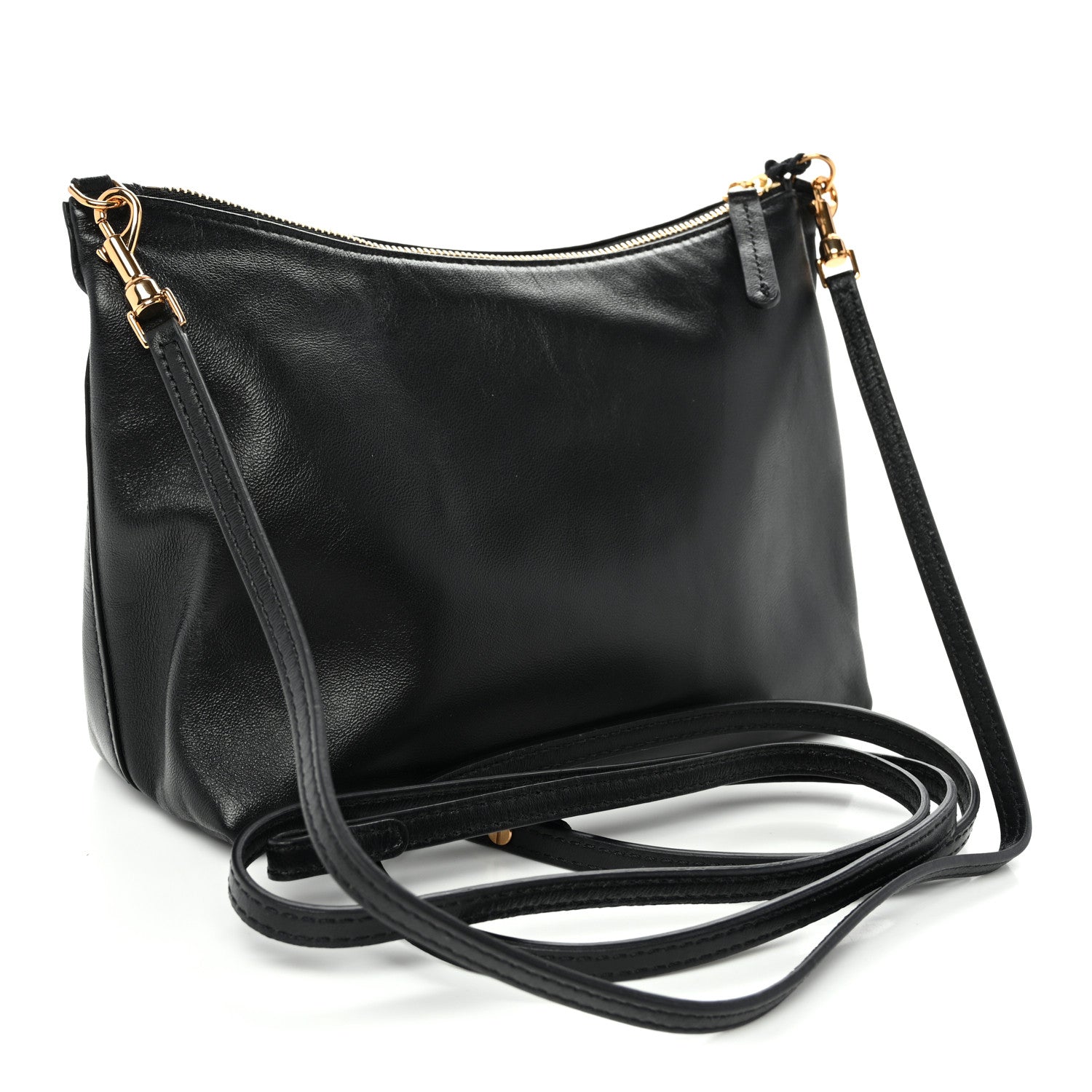 Mansur Gavriel Lambskin Hera Crossbody Bag Black 3 of 11
