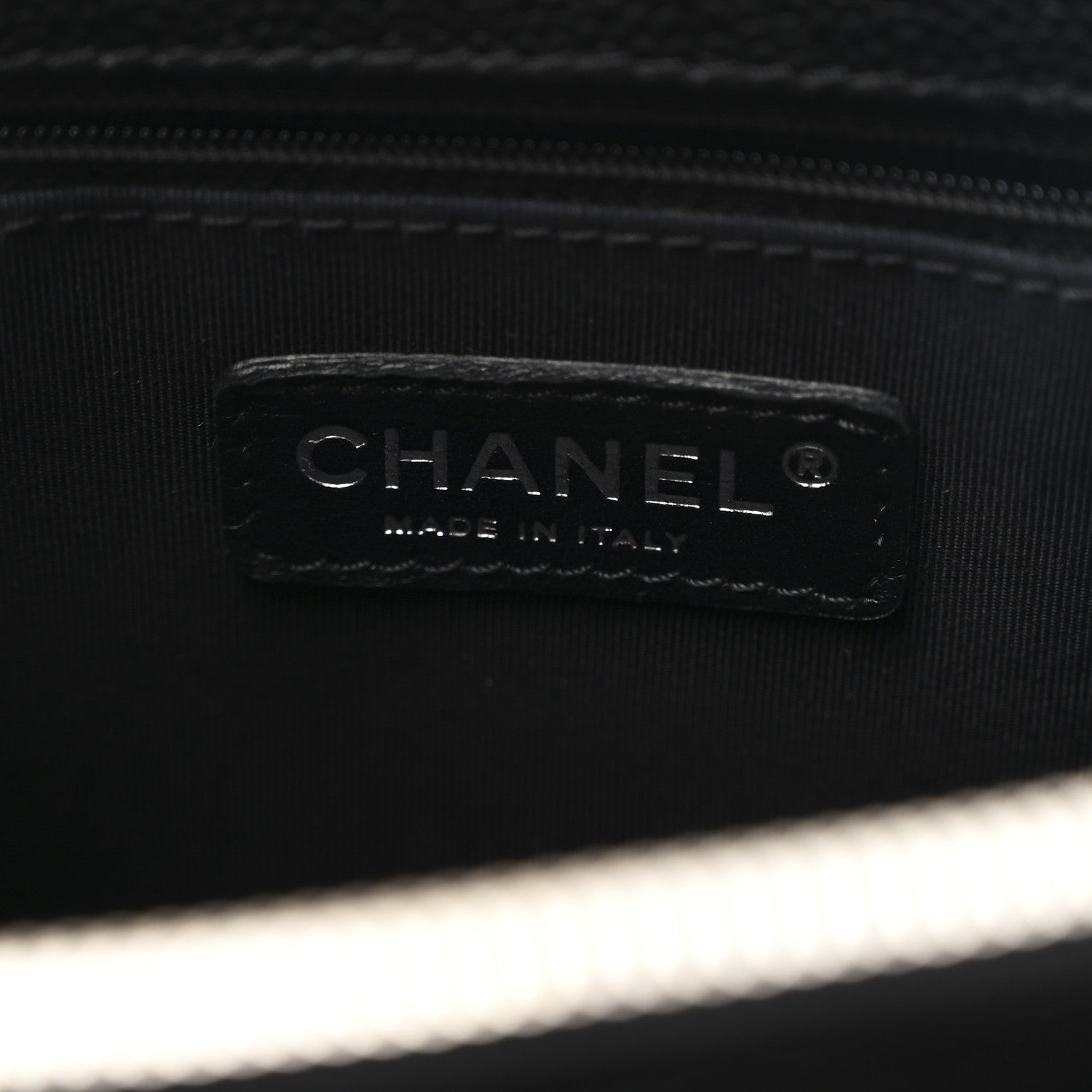 Chanel Caviar Quilted Grand Shopping Tote GST Black 7 of 11