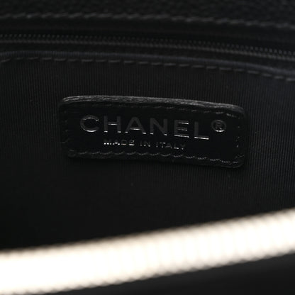 Chanel Caviar Quilted Grand Shopping Tote GST Black 7 of 11