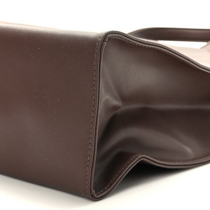 Telfar Vegan Leather Medium Shopping Bag Chocolate 8 of 8